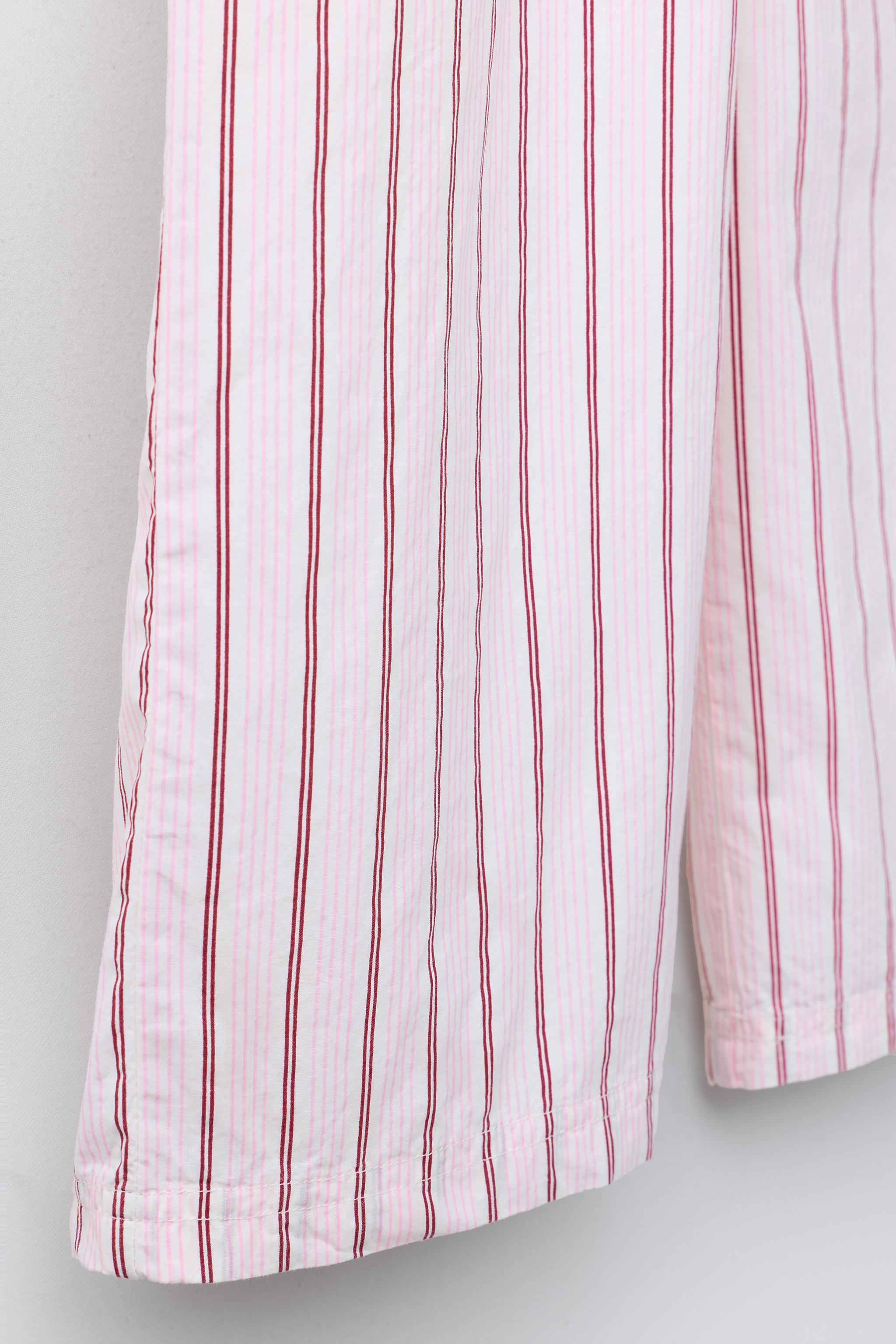 STRIPED PRINT PANTS